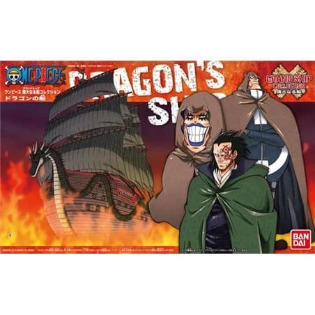 Figura Model Kit Dragons Ship One Piece 15cm